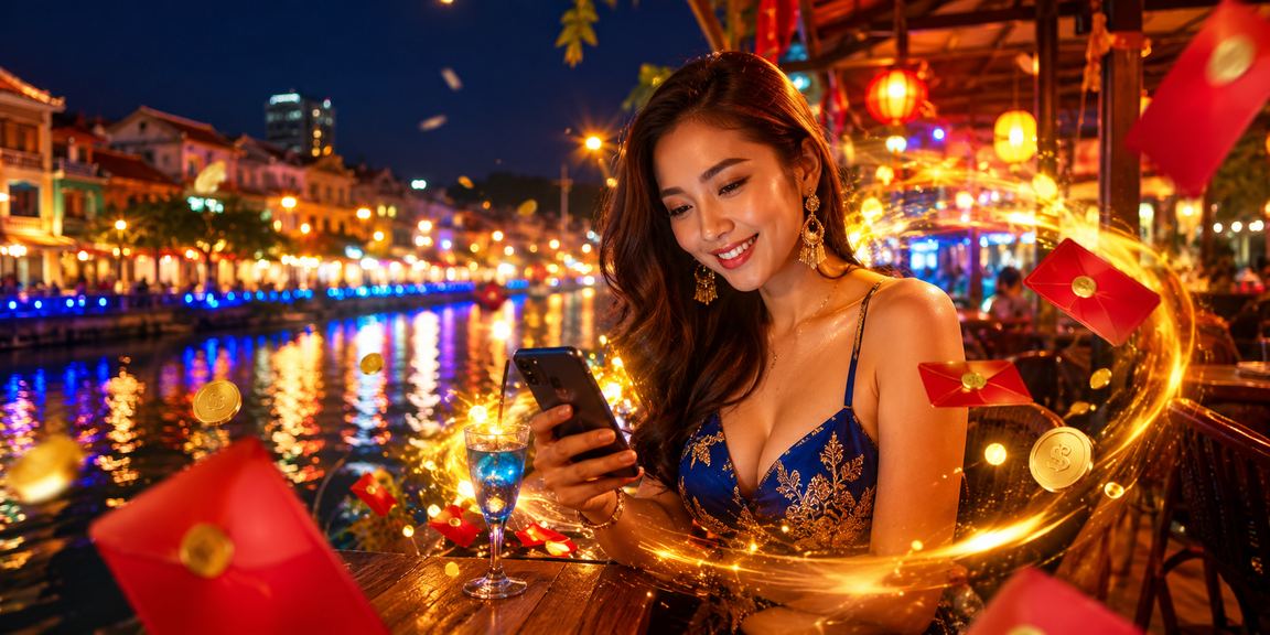Promosi Hari Raya dengan sampul merah emas44